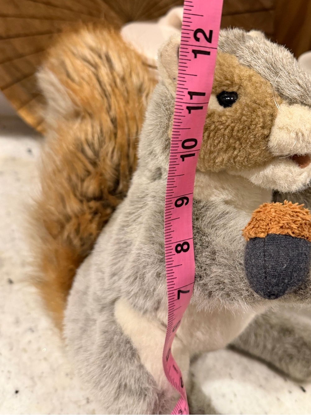 Folkmanis Wildlife Gray Squirrel Hand Puppet Stuffed Animal Vintage - Picture 6 of 8
